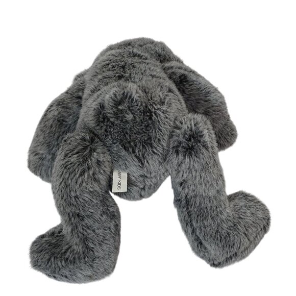 Funny Kids Gray Plush Teddy Bear Stuffed Animal Toy Shelf Sitter Nursery - Picture 5 of 8